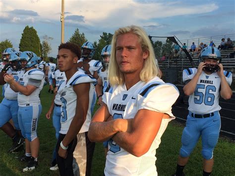 Check this player last stats: Warhill's Noah Holmes is Daily Press Football Player of ...