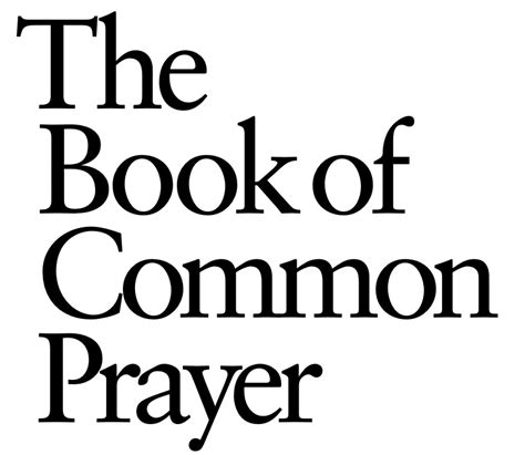 The Book Of Common Prayer Calvary Episcopal Church Of Batavia Il