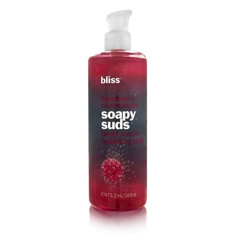 Bliss Raspberry Champagne Soapy Suds Body Wash And Bubbling Bath 4732ml16oz Read More At