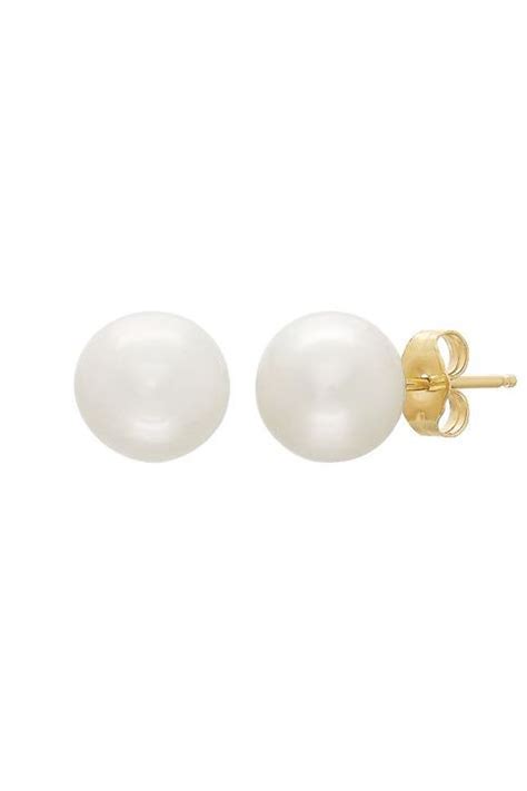 Honora 14k Gold Pearl Studs Stud Earrings Freshwater Pearl Studs