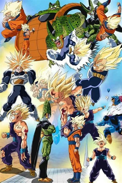 The cell saga of dragon ball z is arguably the most beloved in the series, but do fans know everything about it? Dragon Ball Z Kai Cell episodes | Dragon ball z, Dragon ...