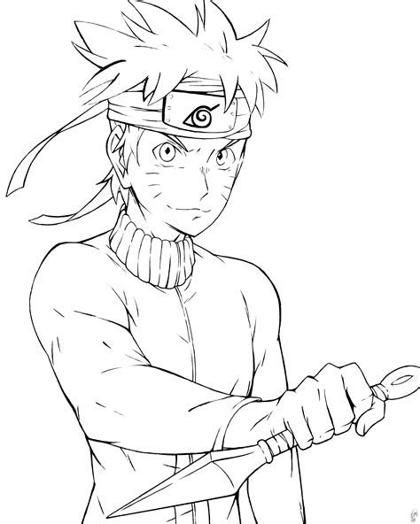 My First Attempt At Drawing Best Boy Naruto Traditional Ink Naruto