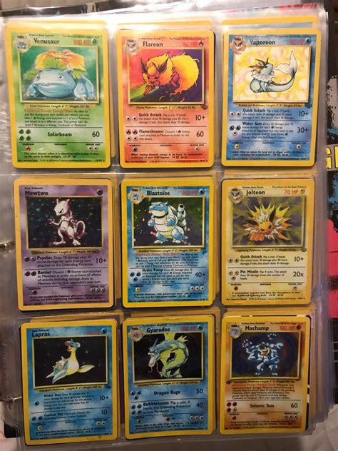 This is where it all began! pokemon cards original holographic 1st edition rare PokÃmon first movie | Pokemon cards ...