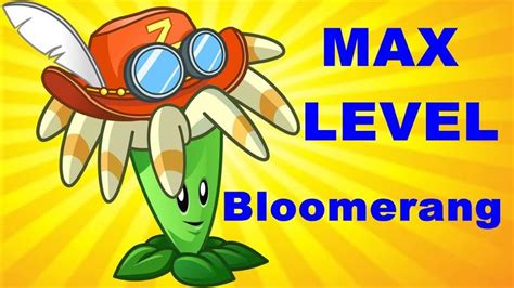 Bloomerang Max Level Power Up In Plants Vs Zombies 2 Gameplay 2017