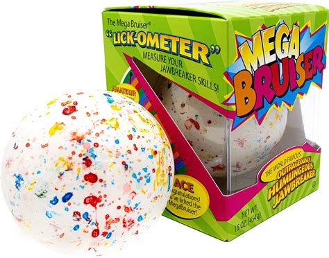 Buy Giant Jawbreaker Candy Mega Bruiser 3 38 By Sconza Jumbo Jawbreakers Sucker Candy