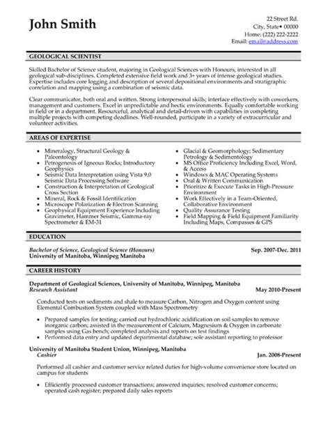 Experimental Researcher Resume Sample And Template