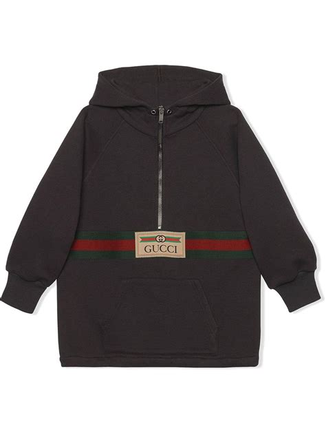 Gucci Dark Grey Felted Cotton Jersey Jacket In Black For Men Lyst