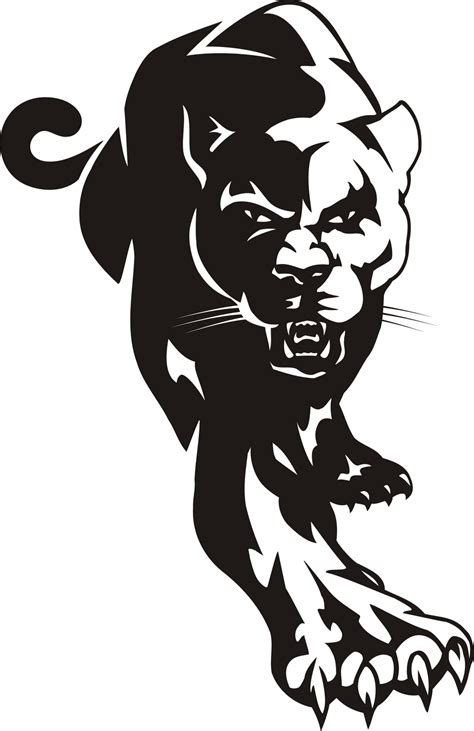 Panther Clipart 9 Best Clip Art Blog Art Panther Logo Drawings