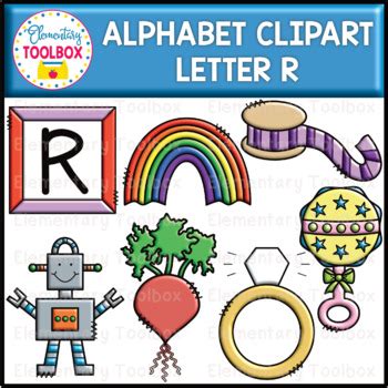 5 letter words that start with r · raabs · rabal · rabat · rabbi · rabic · rabid · rabot · raced . Letter R Alphabet Clipart (Beginning Sounds) by Elementary Toolbox
