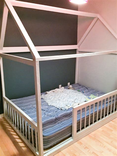 Diy Toddler Floor Bed Plans 10 Diy Montessori Floor House Beds Free