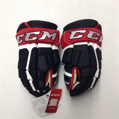 Ccm U Cl Pro Stock Custom Hockey Gloves 15 Portland Pirates New Dk