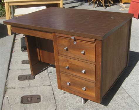 Uhuru Furniture And Collectibles Sold Retro Student Desk 50