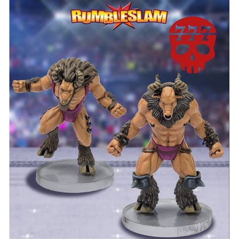 Rumbleslam Fantasy Wrestling Goatman Brawler And Goatman Grappler