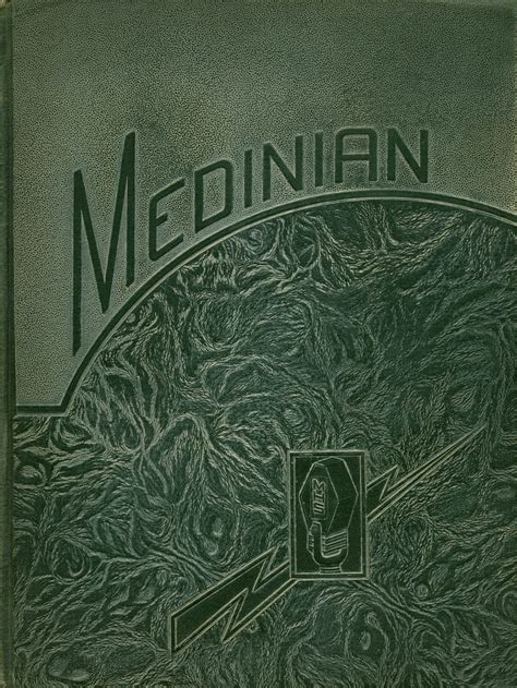 1945 Yearbook From Medina High School From Medina Ohio