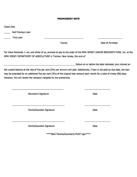 Free Promissory Note Templates Forms Word Pdf Templatelab