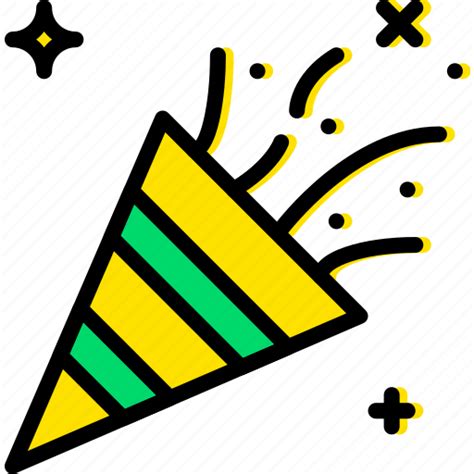Birthday Celebration Confetti Party Icon Download On Iconfinder