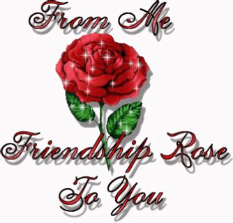 Decent Image Scraps: Friendship Rose | Friendship rose, Friendship flowers, Friendship day images