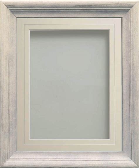 Huntley Ivory 8x8 Frame With Ivory V Groove Mount Cut For Image Size 5x5