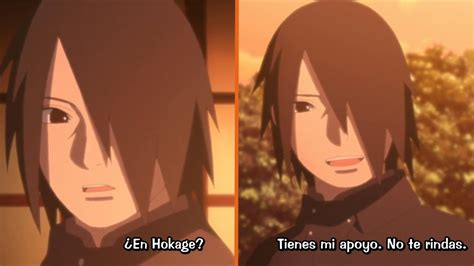 Sasuke Se Entera De Que Sarada Quiere Se Hokage Boruto Naruto Next