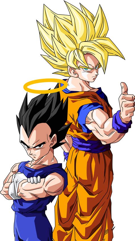 Goku And Vegeta By Maffo1989 On Deviantart