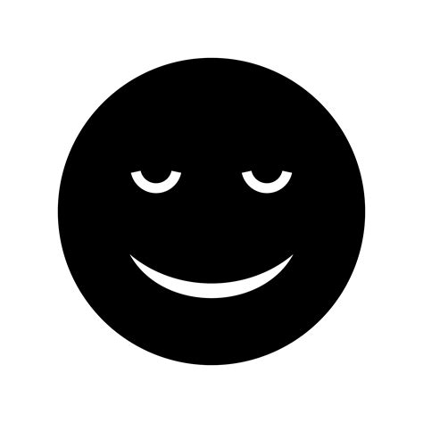 Calm Emoji Vector Icon 378276 Vector Art At Vecteezy