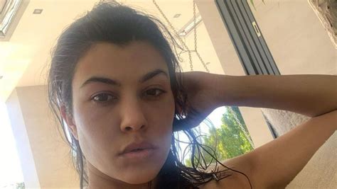 Kourtney Kardashian Shows Off Pre Thanksgiving Curves In Nude Colored