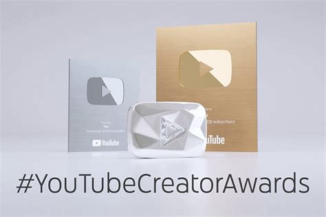 Giải Thưởng Youtube Creator Awards Là Gì Cách Nhận Nút Kim Cương Nút