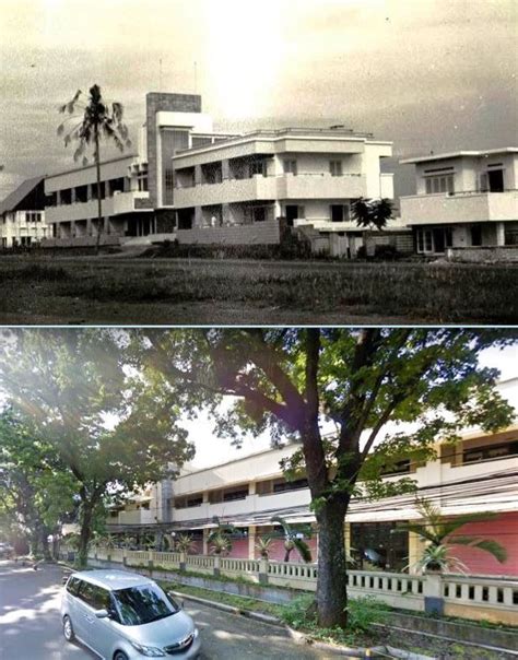 Woningen In Kebajoran Te Djakarta Ca 1955 Bangunan Di Jl Mataram