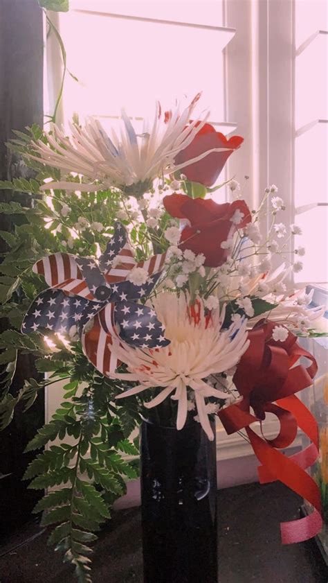 4th Of July Flowers ️ ️ In 2022 July Flowers Little Shop Of Horrors Flowers