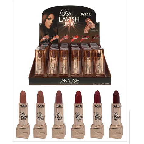 Amuse Lips Lavish Lipstick Pack De 6 Unidades Makemore