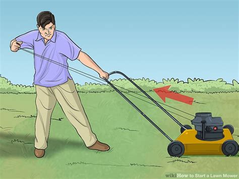 3 Ways To Start A Lawn Mower Wikihow