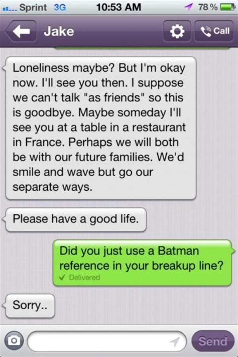 16 Creative Break Up Texts Which One Is Your Favorite