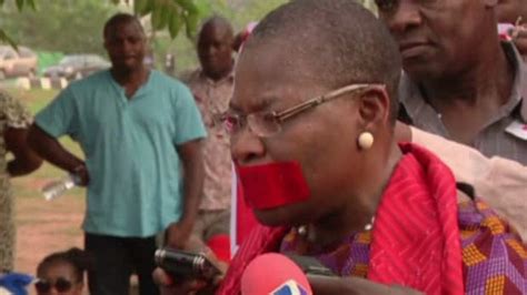 Bring Back Our Girls March Marks 1 Year Since Abduction Of Nigerian Schoolgirls Cbc News