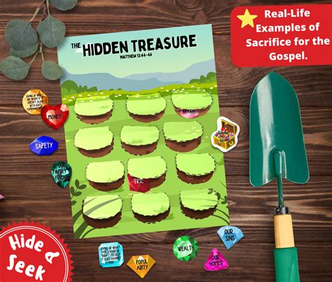Hidden Treasure and Pearl of Great Price Bible Parable Lessons for Kids