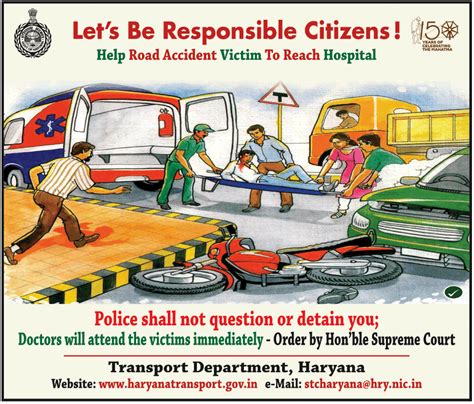 Transport Department Haryana Lets Be Responsible Citizens Ad Advert