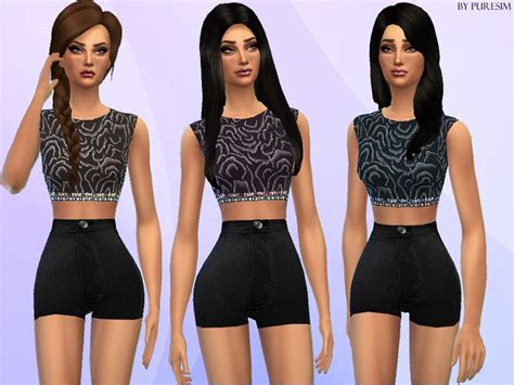 Puresims Fashion Outfit Sims 4 Clothing Fashion Outfits Fashion