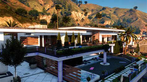 Mlo Improved And Customized Malibu Mansion Add On Gta5