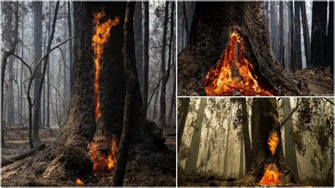 Ancient 2 000 Year Old Redwoods Feared Destroyed In California Wildfires Have Amazingly Survived