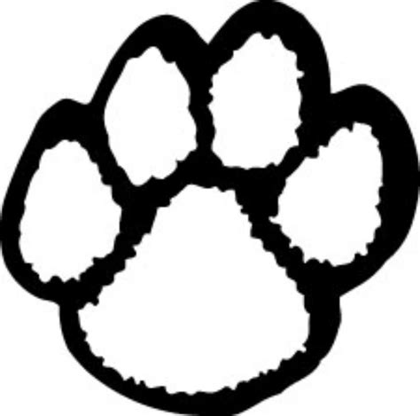 Coyote Paw Print Clip Art Clipart Best