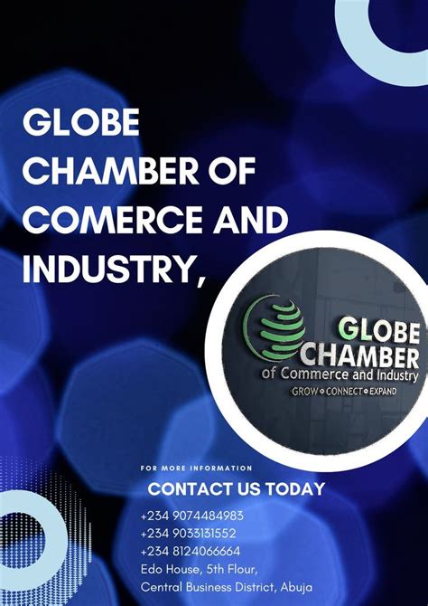 Globe Chamber Of Commerce And Industry Chamber Of Commerce Central