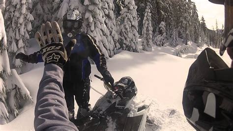 Snowmobiling In Oregon Youtube