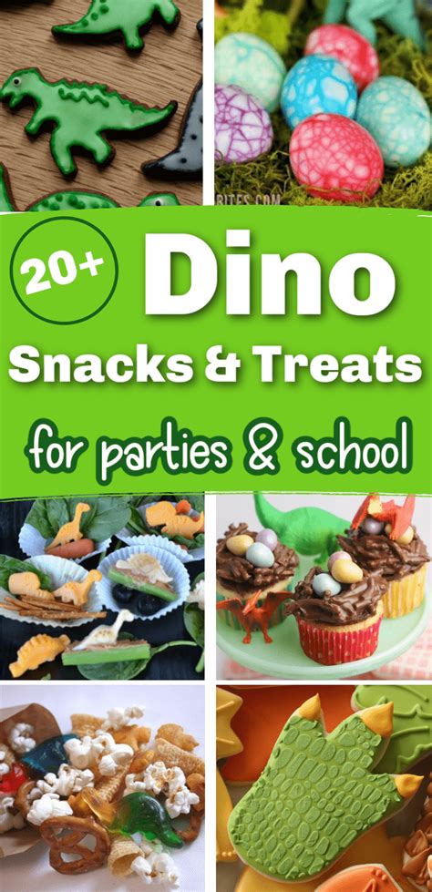 25 Fun And Yummy Dinosaur Snack Ideas For Your Next Party Blog Hồng