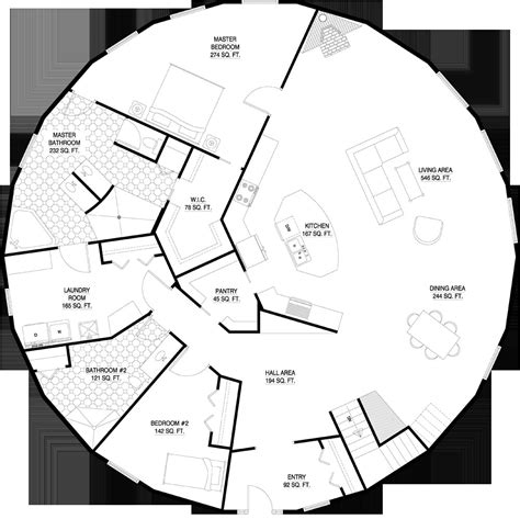 Deltec Round House Plans