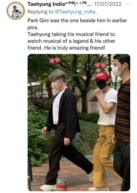 🐍 On Twitter Even Taehyungs High School Friend Has Been Introduced To Jennie And He Also Knows