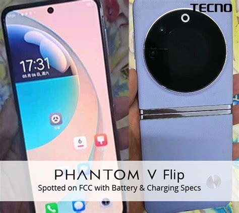 Tecno Phantom V Flip Registers On Fcc With Specs Design And