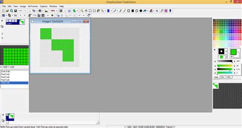 Pixel Art Software Free Supports Multiple Layers Grids Various