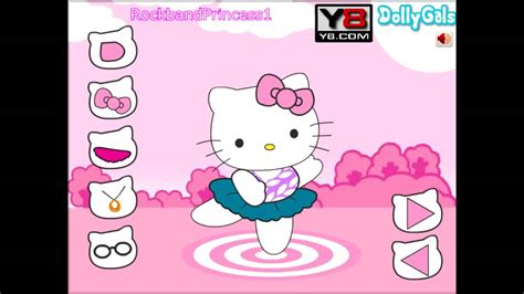 Hello Kitty Online Games Hello Kitty Dancing Dressing Games Youtube