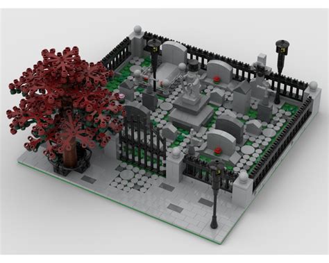 Modular Cemetery in 2020 | Lego modular, Cemetery, Modular