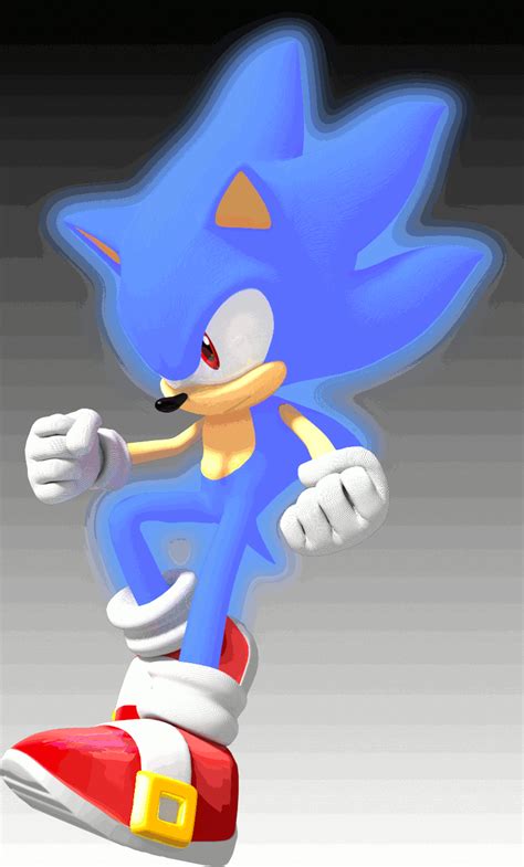Animated Hyper Sonic The Hedgehog By Jogita6 On Deviantart
