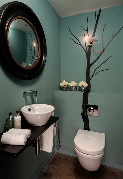 When it comes to decorating a small bathroom, go big or go home. 30 Beautiful Small Bathroom Decorating Ideas
